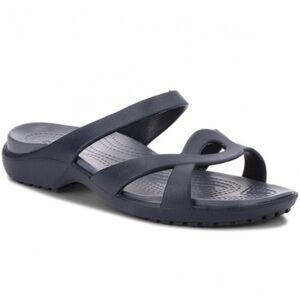 Crocs Meleen Twist Black Sandals Rubber Shoes, Women’s Size 11